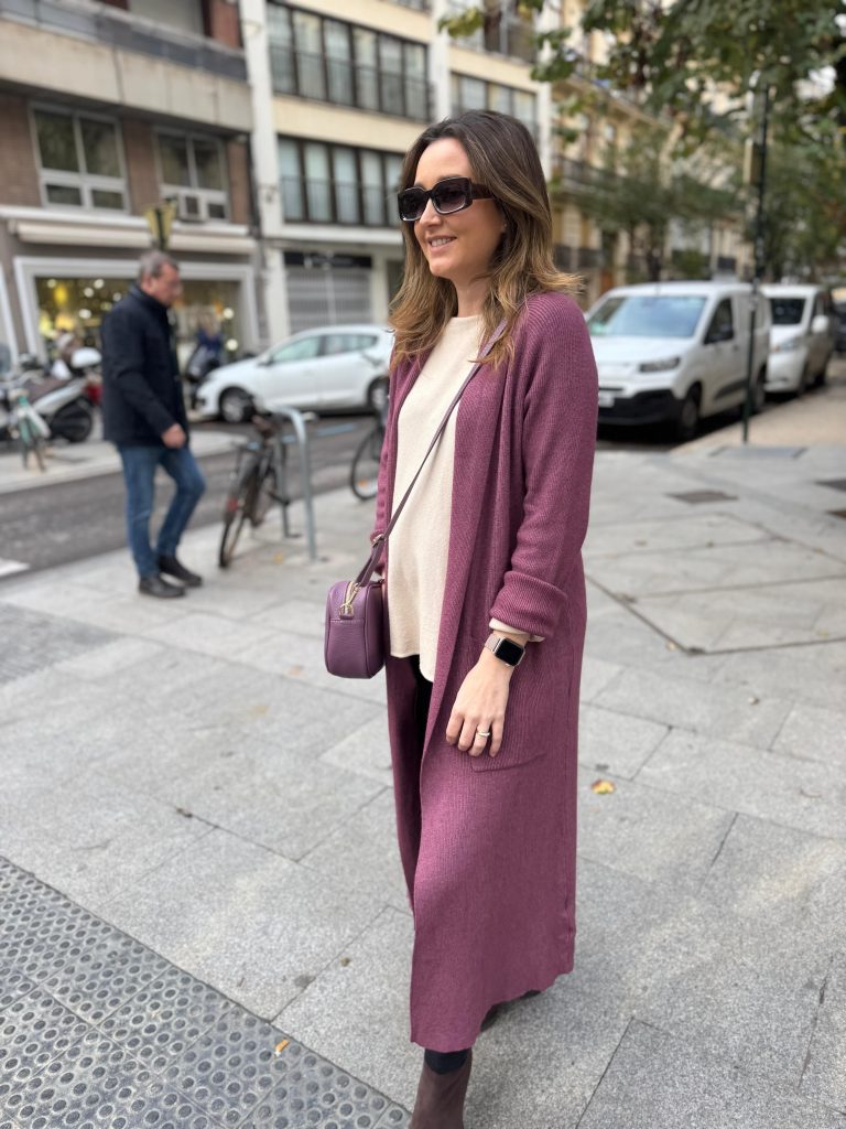 CHAQUETA PUNTO VISCOSA BOLSILLOS