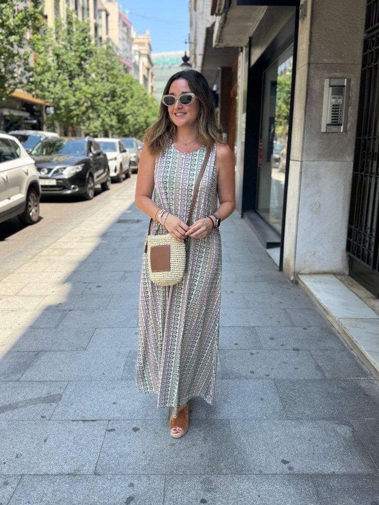 VESTIDO PUNTO DE SEDA PRINT